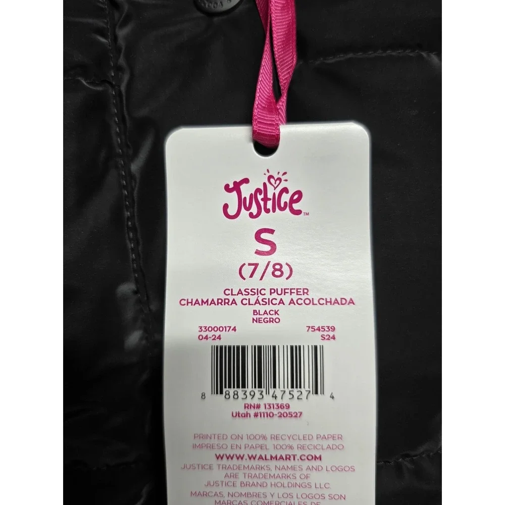 Justice new tags